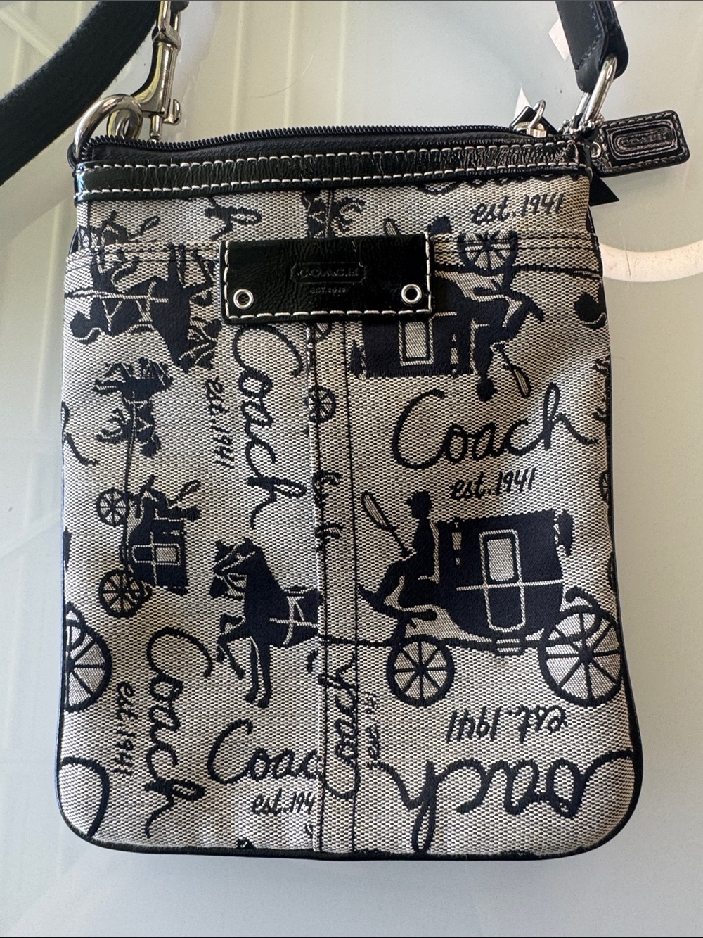 Coach Horse & Carriage Crossbody